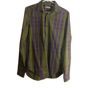 Burberry Button up Plaid Shrt